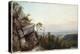 Rocks and Landscape-Frederic Edwin Church-Premier Image Canvas