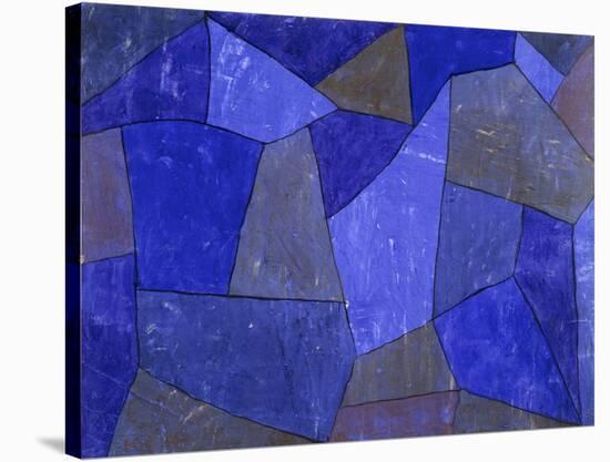 Rocks at Night-Paul Klee-Stretched Canvas