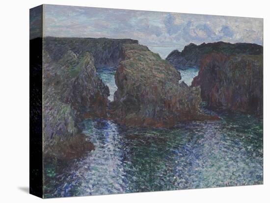 Rocks at Port-Goulphar, Belle-Île, 1886-Claude Monet-Premier Image Canvas