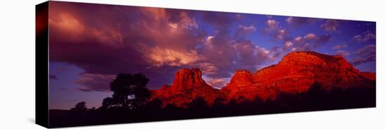 Rocks at Sunset Sedona AZ USA-null-Premier Image Canvas