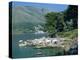 Rocky Beach, Cavtat, Croatia-Peter Thompson-Premier Image Canvas