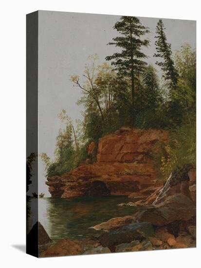 Rocky Cove-Albert Bierstadt-Premier Image Canvas