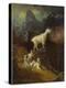 Rocky Mountain Goats, C.1885-Albert Bierstadt-Premier Image Canvas