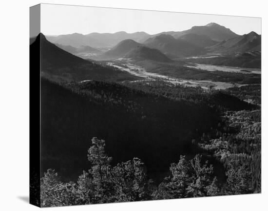 Rocky Mountain National Park, Colorado, ca. 1941-1942-Ansel Adams-Stretched Canvas