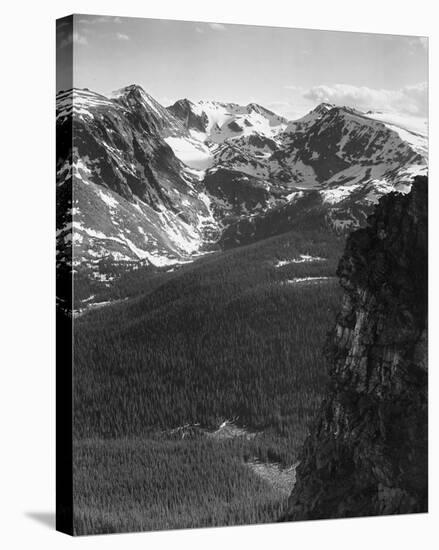 Rocky Mountain National Park, Colorado, ca. 1941-1942-Ansel Adams-Stretched Canvas