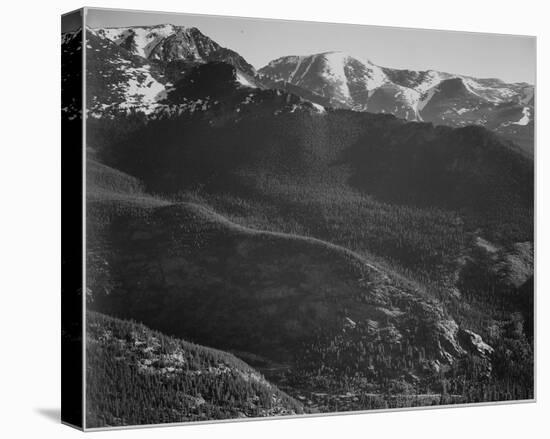 Rocky Mountain National Park, Colorado, ca. 1941-1942-Ansel Adams-Stretched Canvas