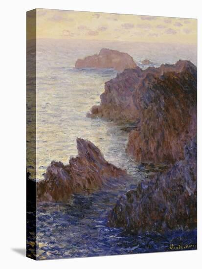 Rocky Point at Port-Goulphar-Claude Monet-Premier Image Canvas