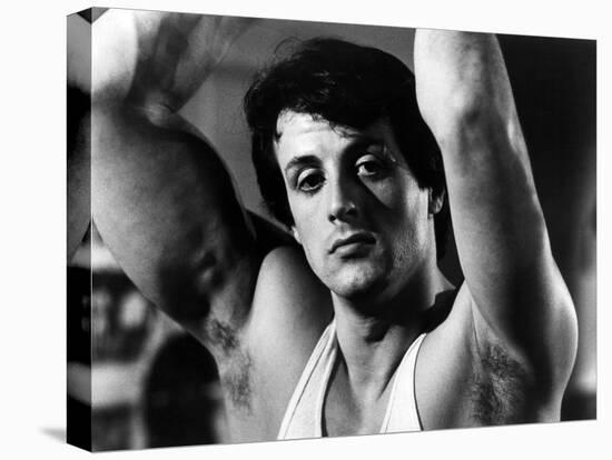 Rocky, Sylvester Stallone, 1976-null-Stretched Canvas