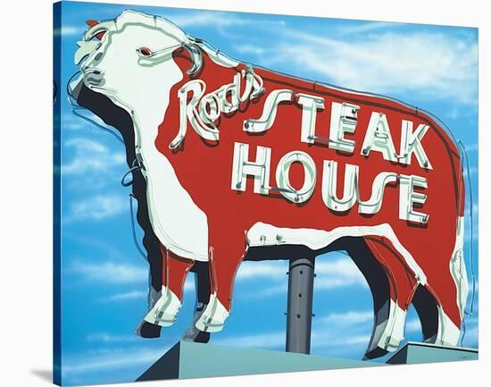 Rod's Steakhouse-Anthony Ross-Stretched Canvas