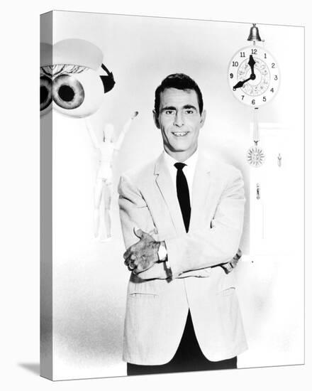 Rod Serling - The Twilight Zone-null-Stretched Canvas