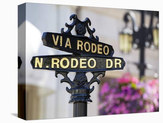 Rodeo Drive, Beverly Hills, Los Angeles, California, United States of America, North America-Gavin Hellier-Premier Image Canvas