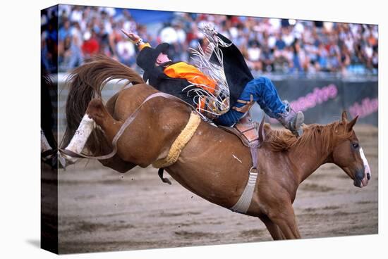 Rodeo in Valleyfield, Quebec, Canada-null-Stretched Canvas