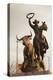 Rodeo Sculpture, Oklahoma City, Oklahoma, USA-Walter Bibikow-Premier Image Canvas