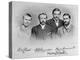 Roger Casement, Herbert Ward, E.J Glave and Friend-English Photographer-Premier Image Canvas