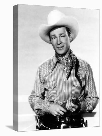 Roll on Texas Moon, Roy Rogers, 1946-null-Stretched Canvas