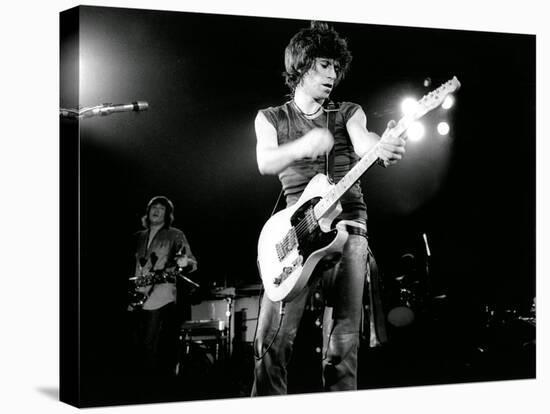 Rolling Stones-Richard E^ Aaron-Stretched Canvas
