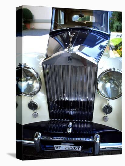 Rolls Royce at the Palace Hotel, Gstaad, Switzerland-Bill Bachmann-Premier Image Canvas