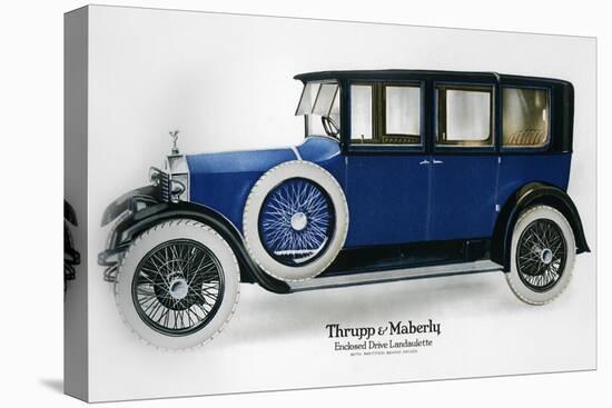 Rolls-Royce Enclosed Drive Landaulette with Partition Behind the Driver, C1910-1929-null-Premier Image Canvas