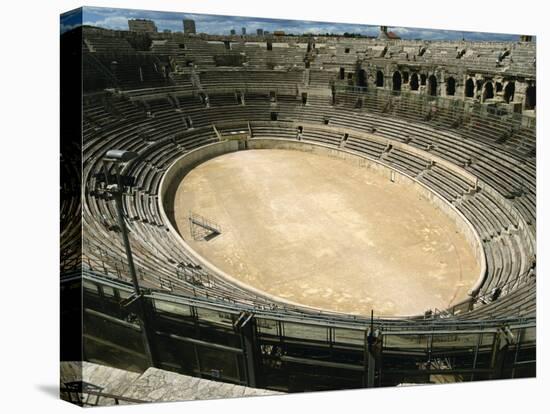 Roman Amphitheatre in Nimes in the Gard Area of Languedoc Roussillon, France, Europe-David Hughes-Premier Image Canvas