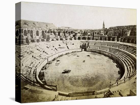 Roman Amphitheatre, Nimes, France, Late 19th or Early 20th Century-null-Premier Image Canvas