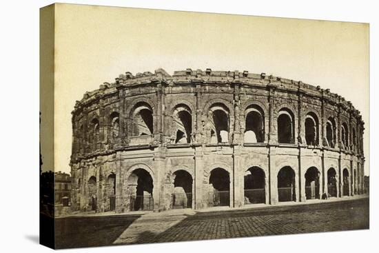 Roman Amphitheatre, Nimes, France, Late 19th or Early 20th Century-null-Premier Image Canvas