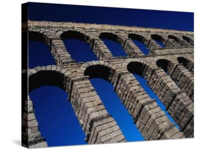 'Roman Aqueduct Built in 1st Century AD, Segovia, Castilla ...