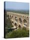 Roman Aqueduct, the Pont Du Gard, UNESCO World Heritage Site, in the Languedoc Roussillon, France-Scholey Peter-Premier Image Canvas