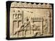 Roman Civilization, Terracotta Relief Depicting Lions and Gladiators Fighting in Circus-null-Premier Image Canvas