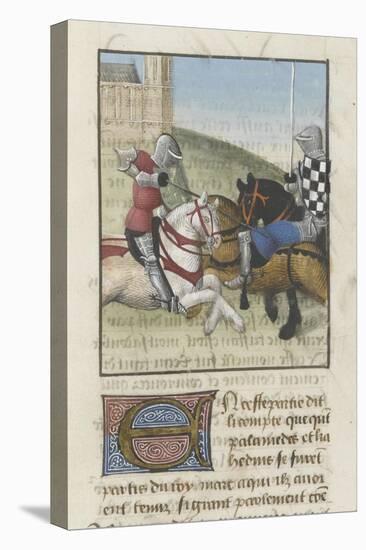 Roman de Tristan par Gilles Gracien-Everard de Espinques-Premier Image Canvas