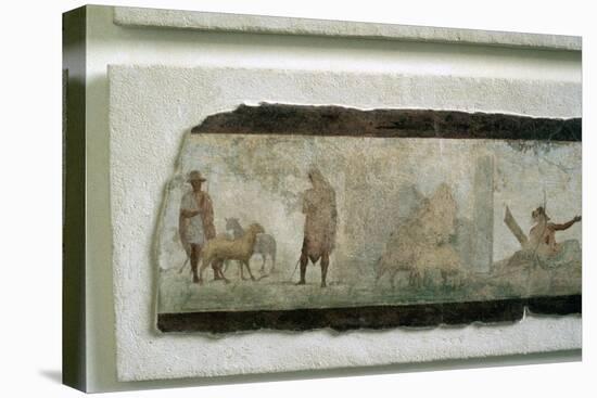 Roman Farmers with Sheep-null-Premier Image Canvas