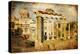 Roman Forums - Picture in Retro Style-Maugli-l-Premier Image Canvas