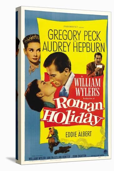 Roman Holiday, 1953, Directed by William Wyler-null-Premier Image Canvas