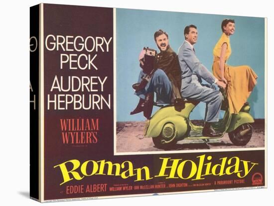 Roman Holiday, 1953-null-Stretched Canvas