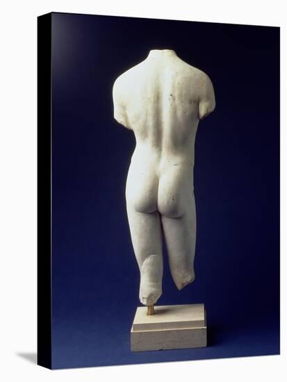 Roman Male Torso of a Youthful Figure, after a Polyclitan Bronze Original of the 5th Century BC-null-Premier Image Canvas