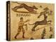 Roman Mosaic, Hare Hunting, 1st century AD-null-Premier Image Canvas