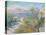 Roman Road at Bordighera; Strada Romana a Bordighera, 1884 (Oil on Canvas)-Claude Monet-Premier Image Canvas