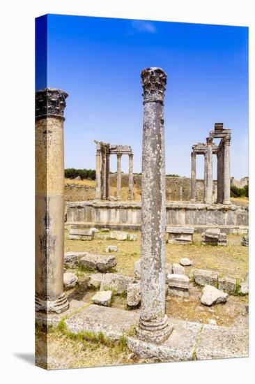 Roman ruins, Temple of Juno Caelestis, Dougga Archaeological Site, Tunisia-Nico Tondini-Premier Image Canvas