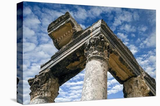 Roman Ruins Temple of Juno Caelestis, Dougga Archaeological Site, Tunisia-Nico Tondini-Premier Image Canvas