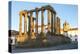 Roman Temple of Diana in Front of the Santa Maria Cathedral, UNESCO World Heritage Site, Evora-G&M Therin-Weise-Premier Image Canvas