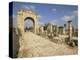 Roman Triumphal Arch and Colonnaded Street, Al Bas Site, Tyre (Sour), the South, Lebanon-Gavin Hellier-Premier Image Canvas