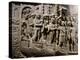 Roman Troops Embarking on Ships, Relief from Copy of Trajan's Column-null-Premier Image Canvas