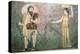 Roman wall painting of servants, 1st century BC-Unknown-Premier Image Canvas