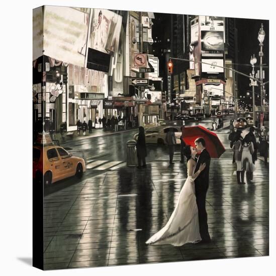Romance in New York-Pierre Benson-Stretched Canvas