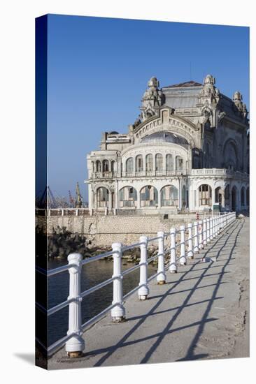 Romania, Black Sea Coast, Constanta, Constanta Casino Building-Walter Bibikow-Premier Image Canvas