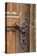 Romania, Brasov. Door handle, key hole.-Emily Wilson-Premier Image Canvas