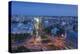 Romania, Bucharest, Piata Universitatii, Coltea Hospital at Dusk-Walter Bibikow-Premier Image Canvas