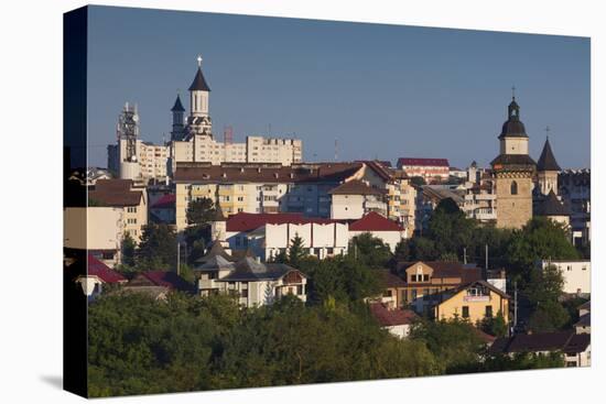 Romania, Bucovina Region, Suceava, View from the Citadel, Dawn-Walter Bibikow-Premier Image Canvas