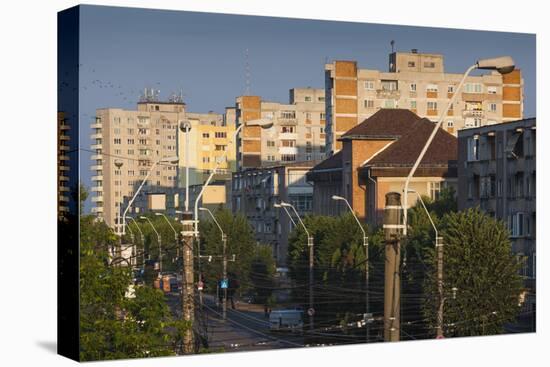 Romania, Maramures Region, Baia Mare, Boulevard Bucharesti-Walter Bibikow-Premier Image Canvas