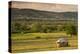 Romania, Maramures Region, Sarasau, Haystack by the Ukrainian Frontier-Walter Bibikow-Premier Image Canvas