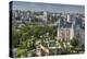 Romania, Moldavia, Iasi, Elevated Town View and Palace of Culture-Walter Bibikow-Premier Image Canvas